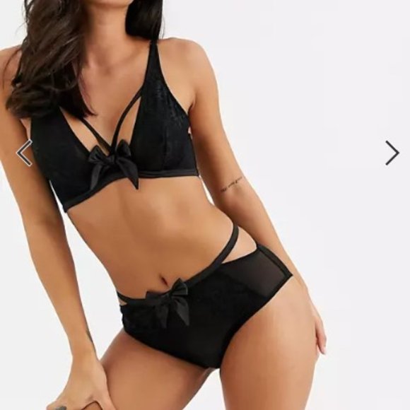 Peek & Beau Zoe' High Waist Pant with Bow - Picture 1 of 8